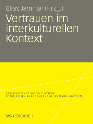cover image of Vertrauen im interkulturellen Kontext